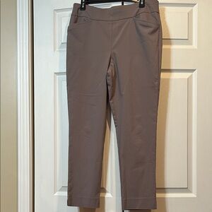 Chico’s sz 1.5/US 10 -  Perfect Stretch - Stylish Brown Pull on High Rise Pants